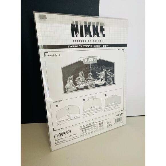 Goddess of Victory: Nikke Diorama Acrylic Stand Summer Force 03 - Picture 6 of 9